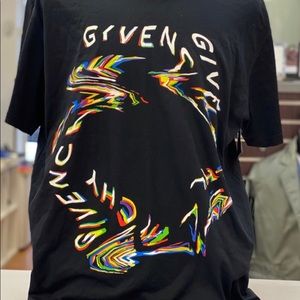 Givenchy Glitch Logo Tshirt